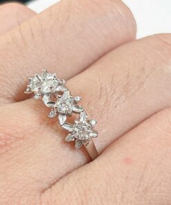 Nhẫn kim cương moissanite mang lại sự tự tin may mắn cho chủ nhân